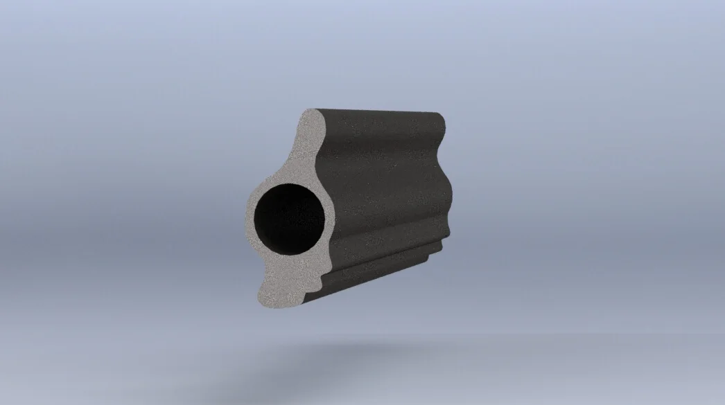 Autojen turvavyön lukittavan osan valmistamiseen käytettävä räätälöity profiililanka product image